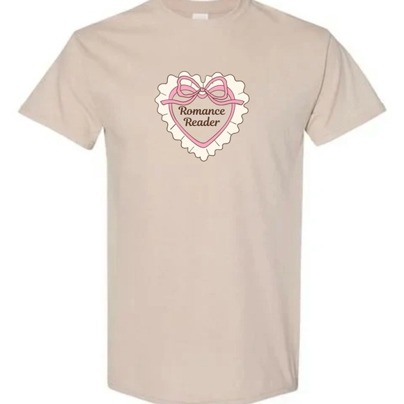 Tops - Romance reader graphic tee